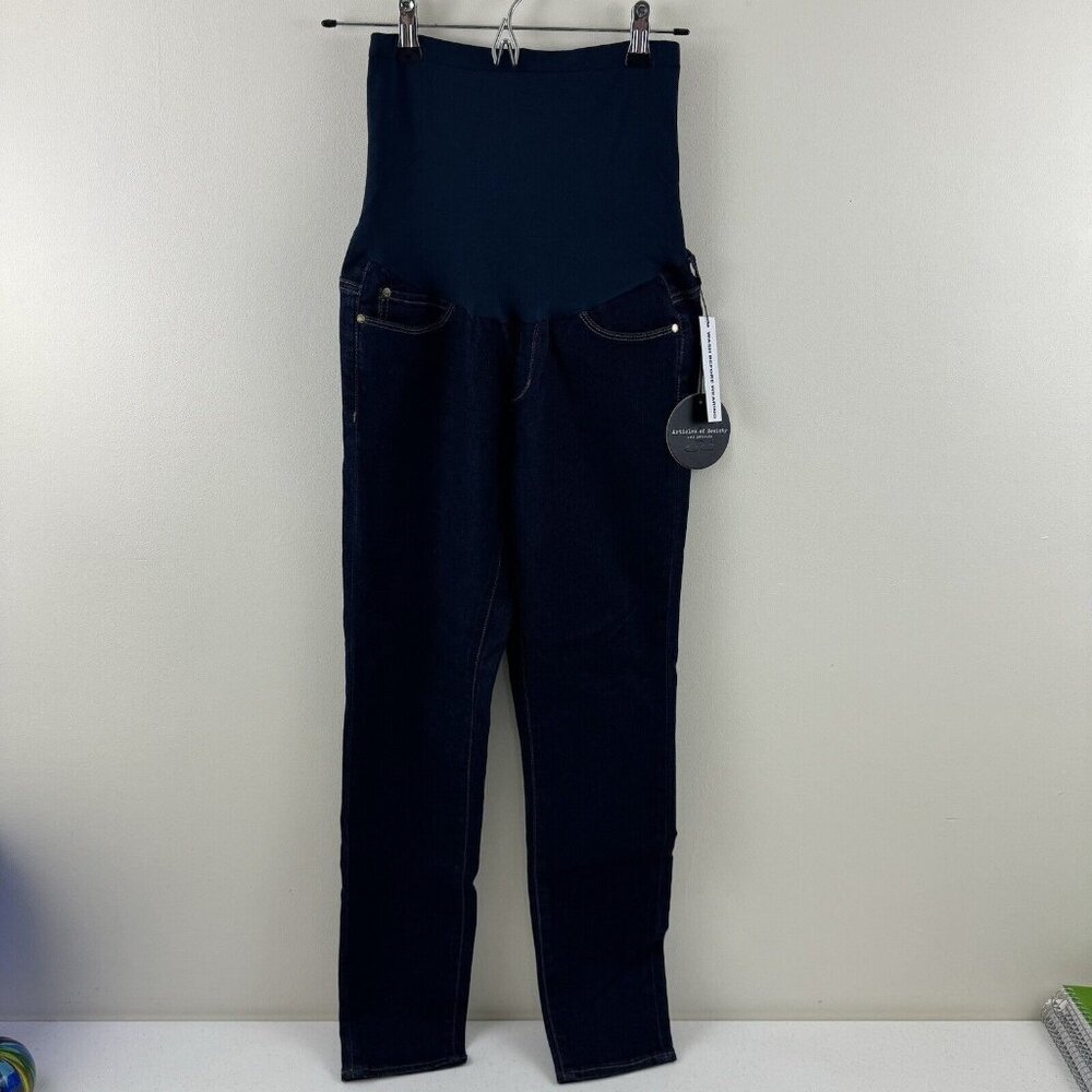Articles of Society Maternity Skinny Jeans Secret Fit Panel Belly High Rise Sz27